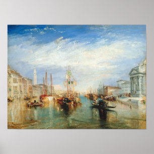 Poster William Turner - Venice Porch Madonna della Salute