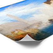 Poster William Turner - Venise, la Piazzetta (Coin)