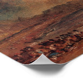 Poster William Turner - Vésuve en éruption (Coin)