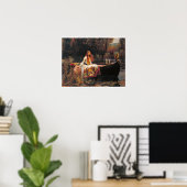 Poster William Waterhouse - La Dame De Shalott (Bureau à domicile)