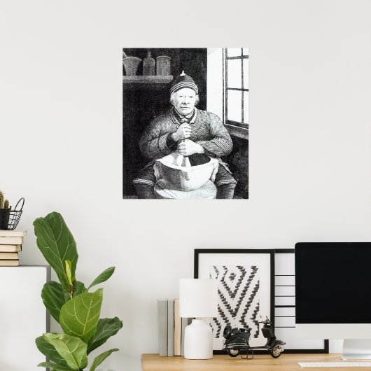 Poster William Wilson, communément appelé Mortar Willie (Bureau à domicile)