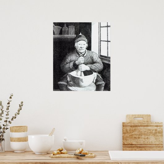 Poster William Wilson, communément appelé Mortar Willie (Cuisine)