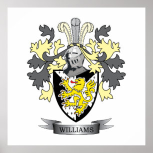 Poster Williams Coat of Arms