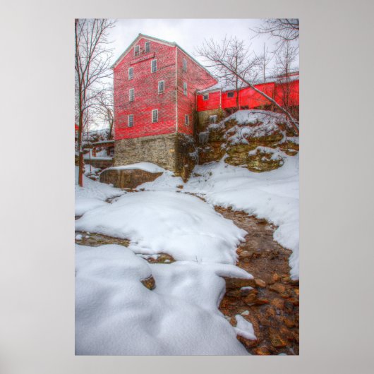 Poster Williams Water Mill (Devant)