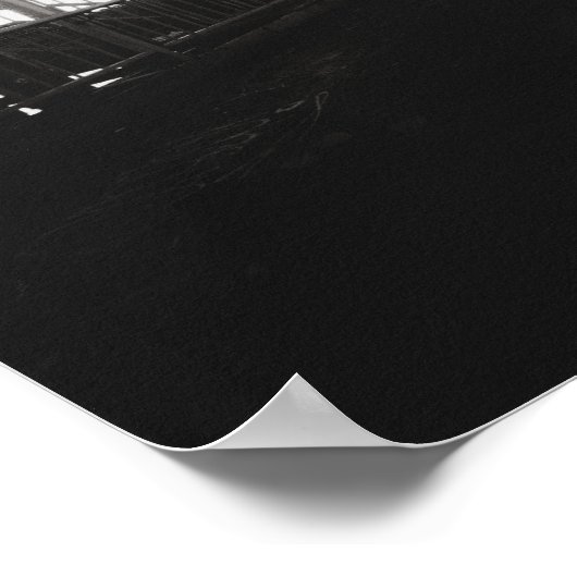 Poster Williamsburg Bridge Architecture - New York City (Coin)