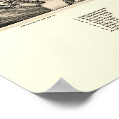 Poster Williamstown, MA Carte panoramique - 1889 (Coin)