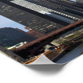 Poster Willis Tower (anciennement Sears Tower) se profile (Coin)