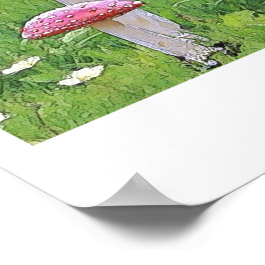 Poster "WILLOW" Pegasus Imaginaire Art (Coin)