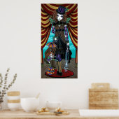 Poster "Willow" Victorian Steampunk Circus (Cuisine)