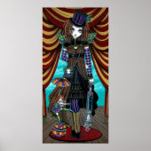 Poster "Willow" Victorian Steampunk Circus (Devant)