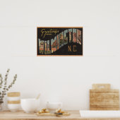 Poster Wilmington, Caroline du Nord - Scènes de grandes l (Cuisine)