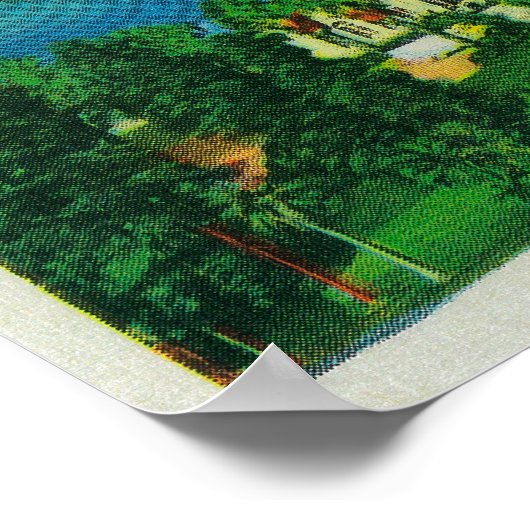 Poster Wilshire Boulevard, général Douglas MacArthur (Coin)