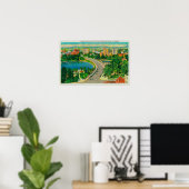 Poster Wilshire Boulevard, général Douglas MacArthur (Bureau à domicile)