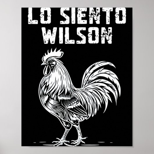 Poster Wilson désolé  (Devant)