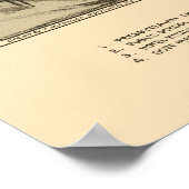 Poster Wilson & Mendelssohn, PA Carte panoramique - 1902 (Coin)