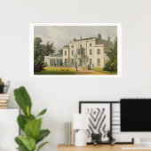 Poster Wimbledon House, du "Référentiel d'A d'Ackermann" (Bureau à domicile)