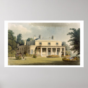 Poster Wimbledon Park, de R. Ackermann's (1764-1834) 'R