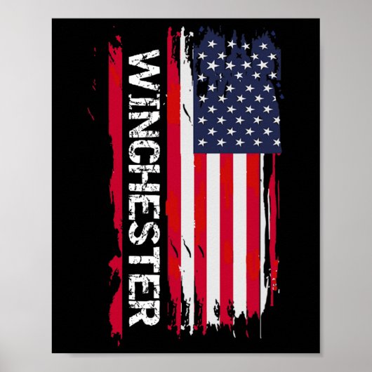 Poster Winchester City (Devant)