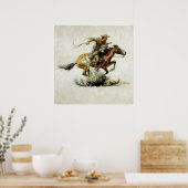 Poster "Winchester Horse and Rider" par Philip R Goodwin (Cuisine)