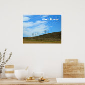 Poster - Wind boerderij (Keuken)