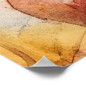 Poster Wind chimes suspended from a flowering branch.  (Coin)