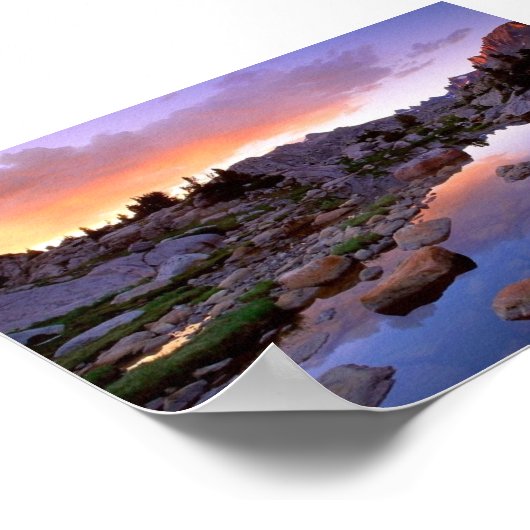 Poster Wind River Range, Wyoming (Coin)