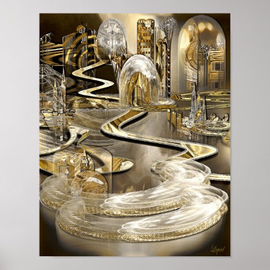 Poster Winding Jackson (impression) (Devant)