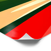 Poster Winding Road Toward the Sun (Coin)