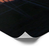 Poster Windmill et West Kansas Sunset (Coin)