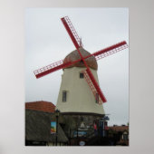 Poster Windmill Solvang (Devant)