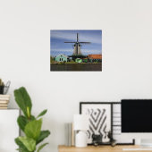 Poster Windmill, Zaanse Schans, Hollande, Pays-Bas 3 (Bureau à domicile)