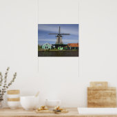 Poster Windmill, Zaanse Schans, Hollande, Pays-Bas 3 (Cuisine)