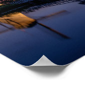 Poster Windmills et pont-levis à l'affiche du coucher du  (Coin)