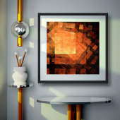 Poster Window Light Abstract