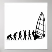 Poster Windsurfing evolution (Devant)