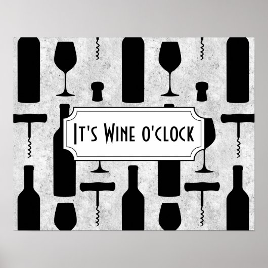 Poster Wine (Devant)