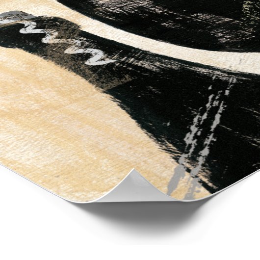 Poster Wine Bottle with Two Glasses (Coin)