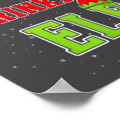 Poster Wine Drinking Elf Christmas Family Matching Group  (Coin)