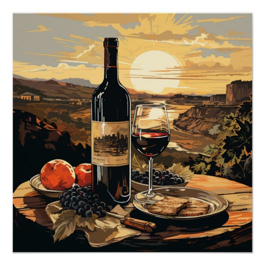 Poster Wine Lover (Devant)