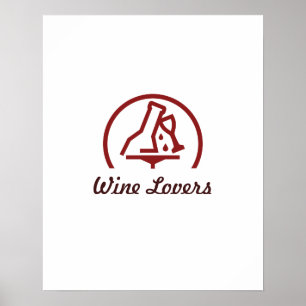 Poster Wine Lovers
