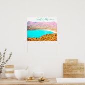 Poster Wineglass Bay Tasmania Australie (Cuisine)