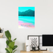 Poster Wineglass Bay Tasmania Australie (Bureau à domicile)