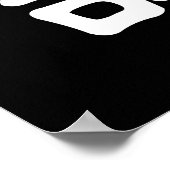 Poster Wing Chun White Chinese Calligraphy (Coin)