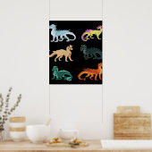 Poster Wings feu set autocollant dragon classique (Cuisine)