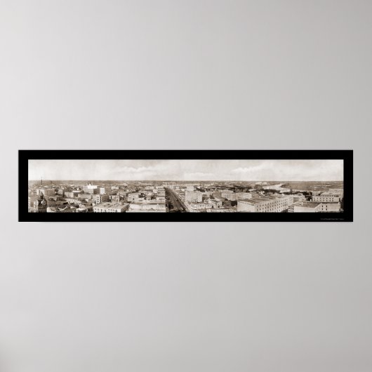 Poster Winnipeg Canada Photo 1907 (Devant)