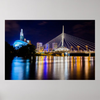 Poster Winnipeg Skyline