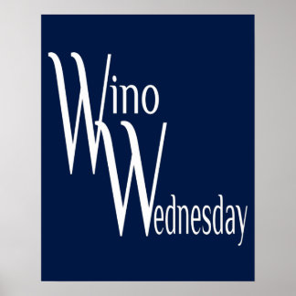 Poster Wino mercredi