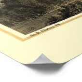 Poster Winona County, MN Carte panoramique - 1867 (Coin)