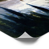 Poster Winslow Homer art, Village Indien, Adirondacks (Coin)