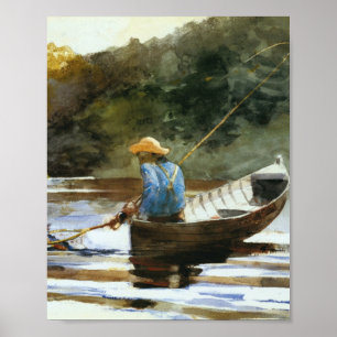 Poster Winslow Homer - Boy Fishing 1892